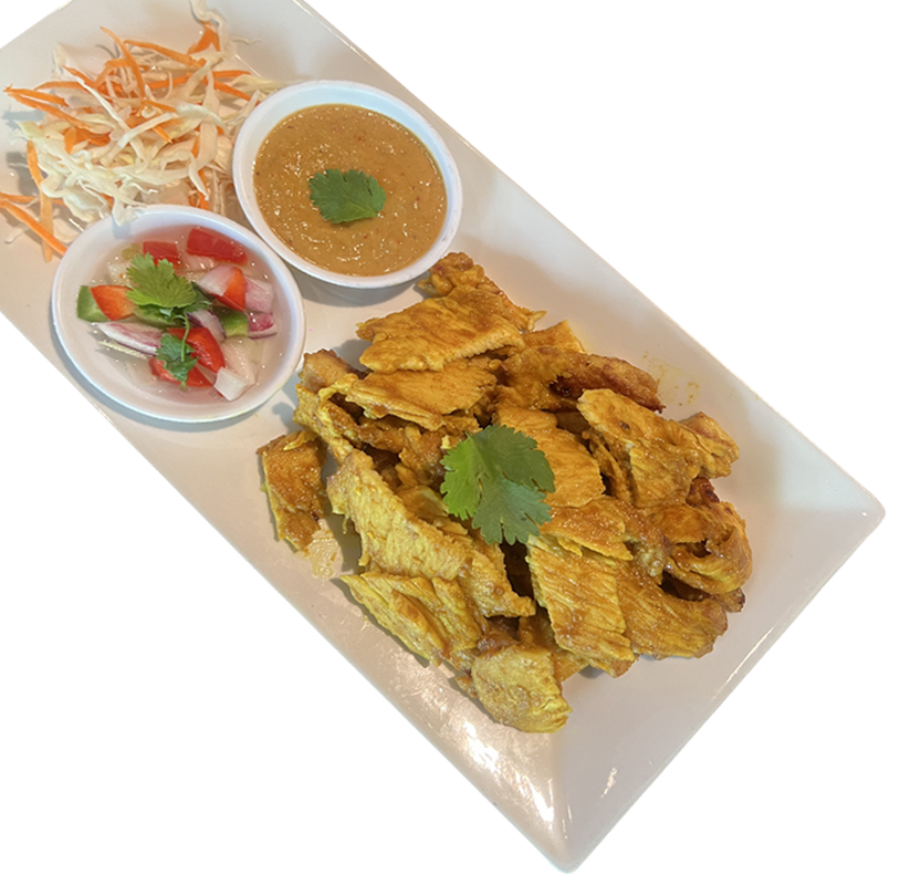 The Baht Restaurant Gatlinburg Kai Satay — Chicken Satay