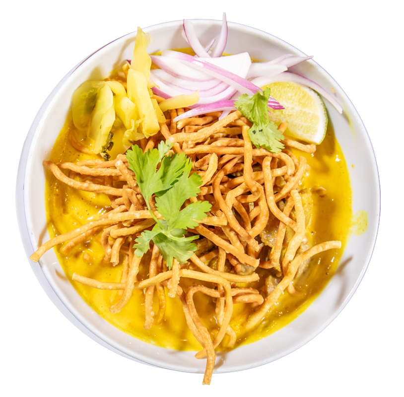 The Baht Restaurant Gatlinburg Khao Soi — Curry with Noodles