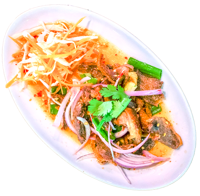 The Baht Restaurant Gatlinburg Yum Ped — Crispy Duck Salad